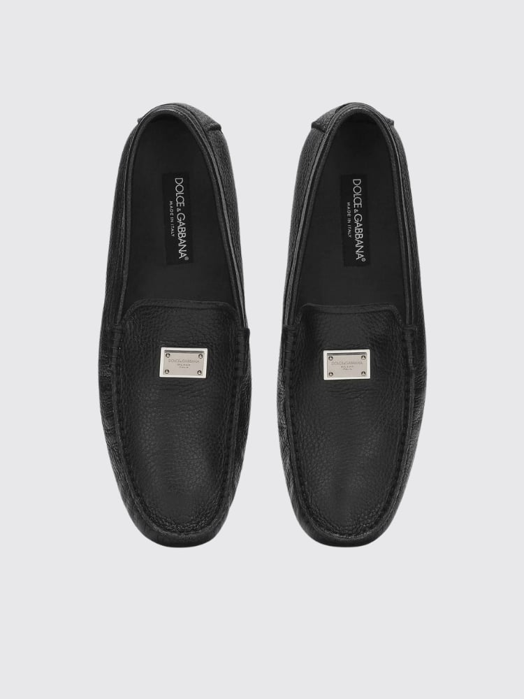靴 dolce&gabbana archive pointed toe Loafer Dolce & Gabbana - Deerskin Driver Shoes DG