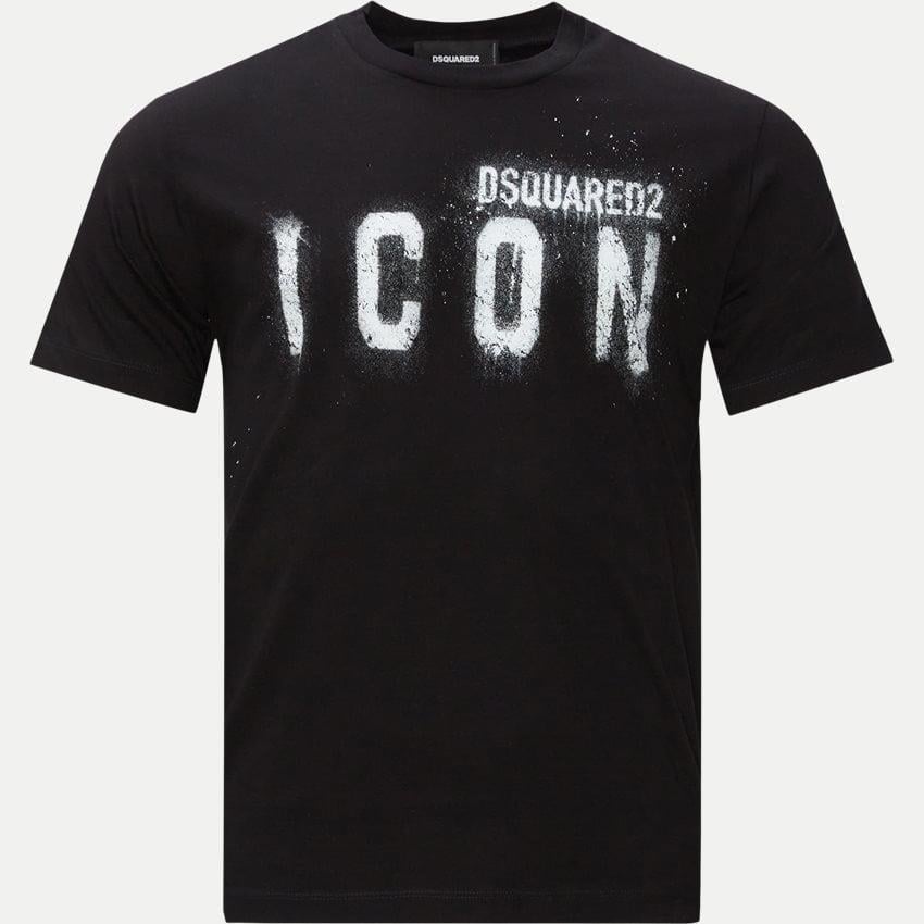 Dsquared2 - Icon Black Print T-Shirt