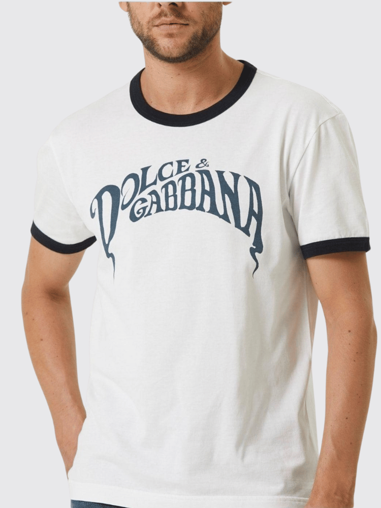 DOLCE&GABBANA DEVOZIONE Tシャツ Dolce & Gabbana - Logo Print T-shirt