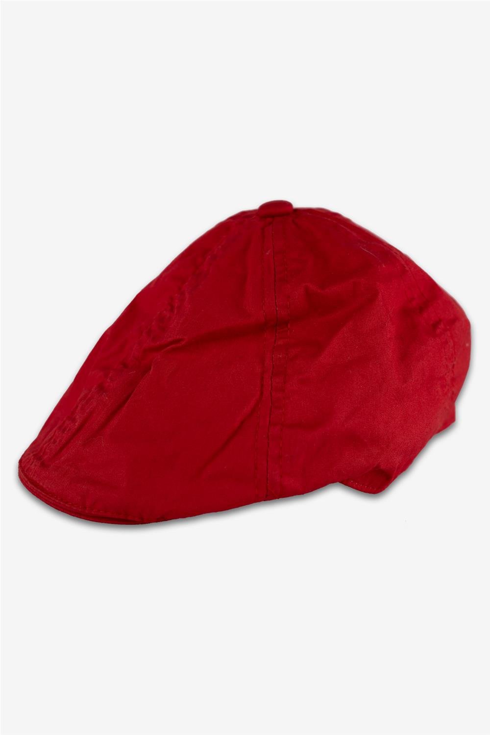 Erkek Çocuk Kırmızı Kasket Şapka