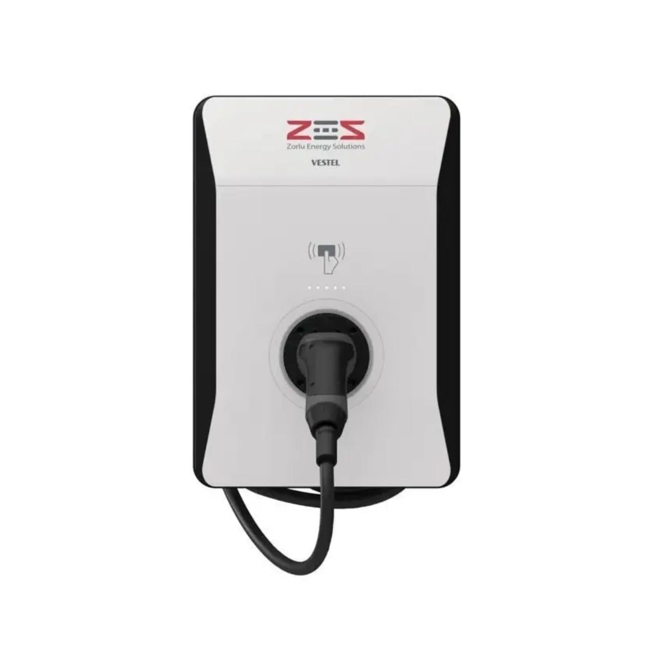 ELEKIBRUSH＋ ZES EVC-04 Autostart RFID Kablolu 22KW