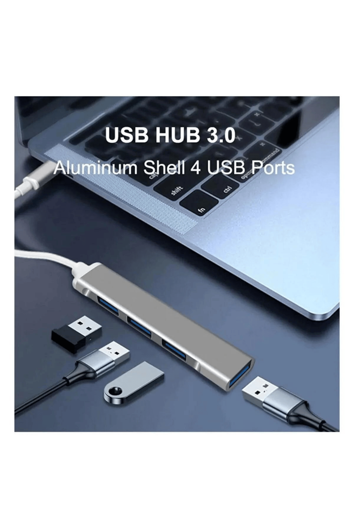 Type-c To Usb Hub 4 Port Çoklayıcı Macbook Ile Uyumlu Çoğaltıcı Type C To  Usb