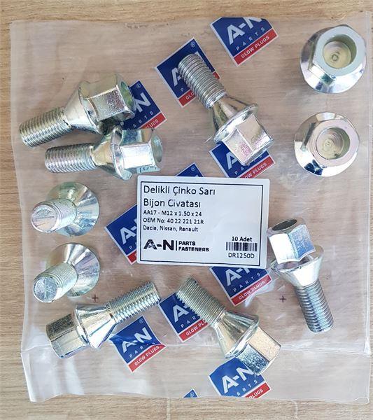 BİJON CİVATASI DACİA NİSSAN AA17 - M12×1.50×23 738465