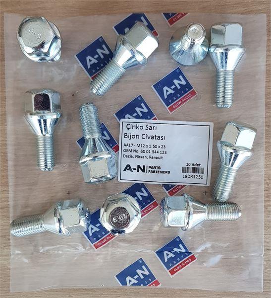 BİJON CİVATASI DACİA RENAULT AA19- M12×1.50×23 726300