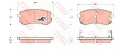 DISK BALATA KIA-PICANTO 2004-- AR GDB3370