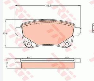 DISK BALATA RENAULT GRAND SCENIC III ARKA GDB2082