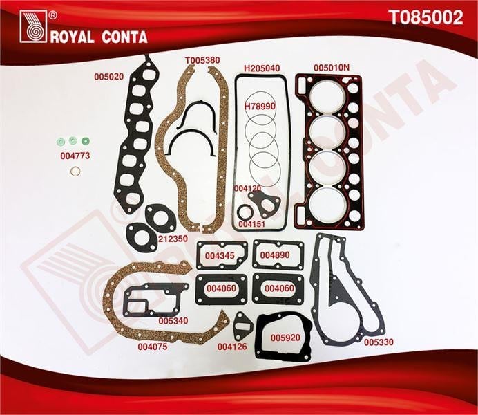 MOTOR TAKIM CONTA R9 R12 BENZİNLİ S.CONTA DAHİL LPGLİ