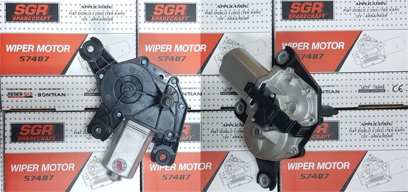SİLECEK MOTORU ARKA TEK KAPI FİAT DOBLO III