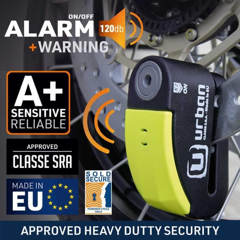 Motosikletiniz için güvenliği artırın! URBAN SECURITY 999 S.R.A