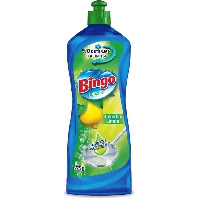 Bingo Sıvı Bulaşık Deterjanı Limon 675Gr
