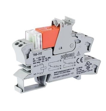 Wago 788-312 Dc 24V 2x8A Durum Göstergeli Röle Modülü