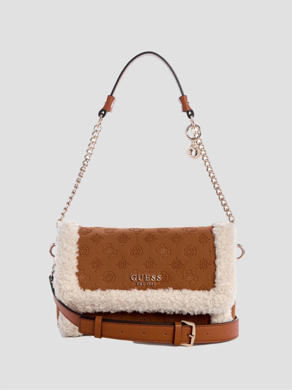 24x15x5cm Bolsa Shoulderbag Flap Guess Davika PG949720
