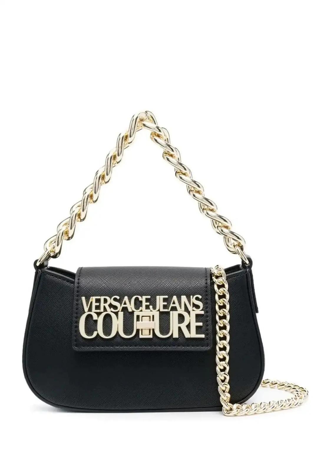 74VA4BL4-ZS467-899 VERSACE JEANS COUTURE Kadın Omuz Çantası