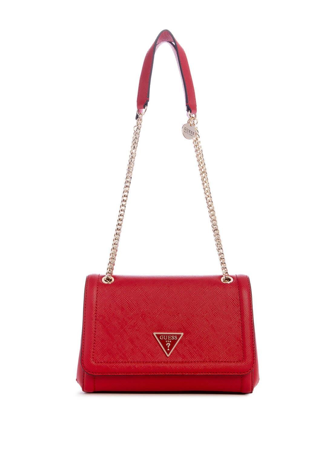 GUESS CRESIDIA TOP ZIP SHOULDER BAG DEESA LOGO CNVRTBLE PG934918