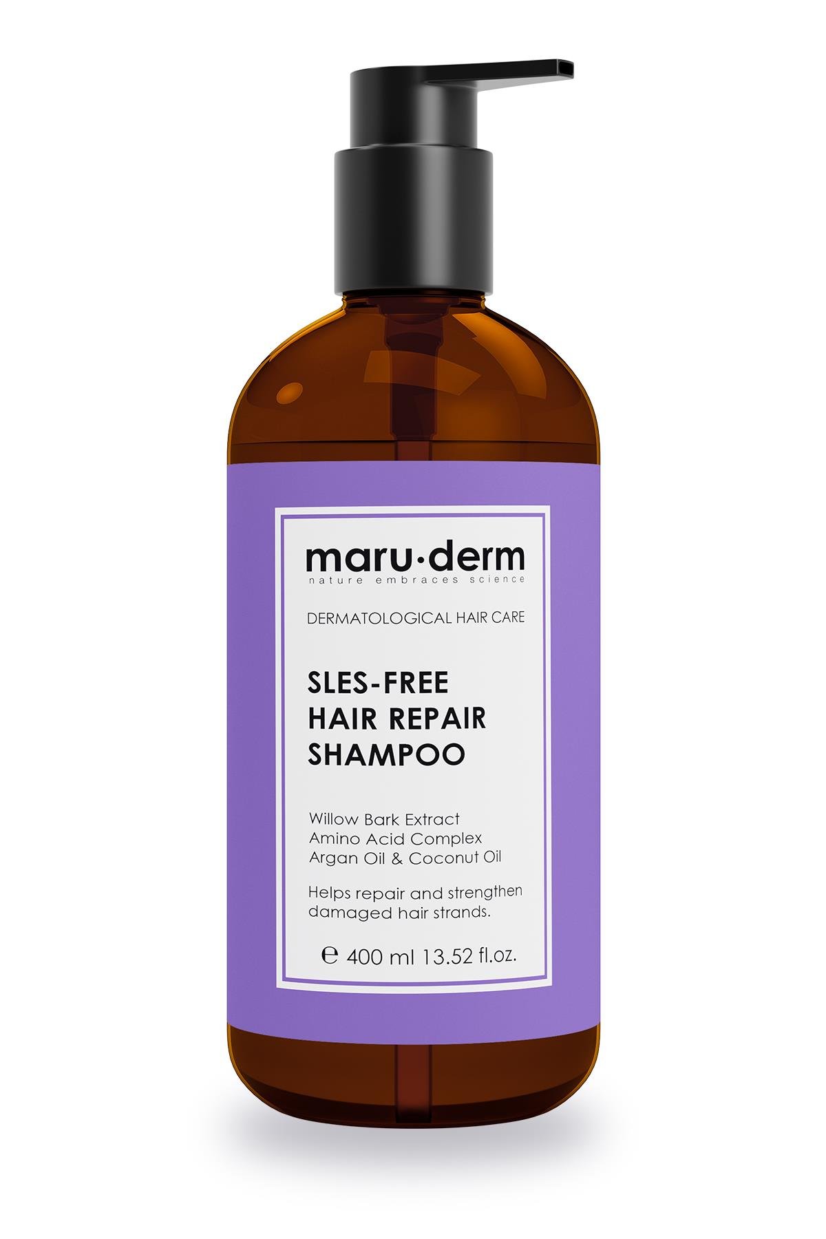Saç Onarıcı Sülfatsız Şampuan 400 ML | Yıpranmış Zayıf Saçlar | Sülfatsız,  Tuzsuz, Vegan Şampuan