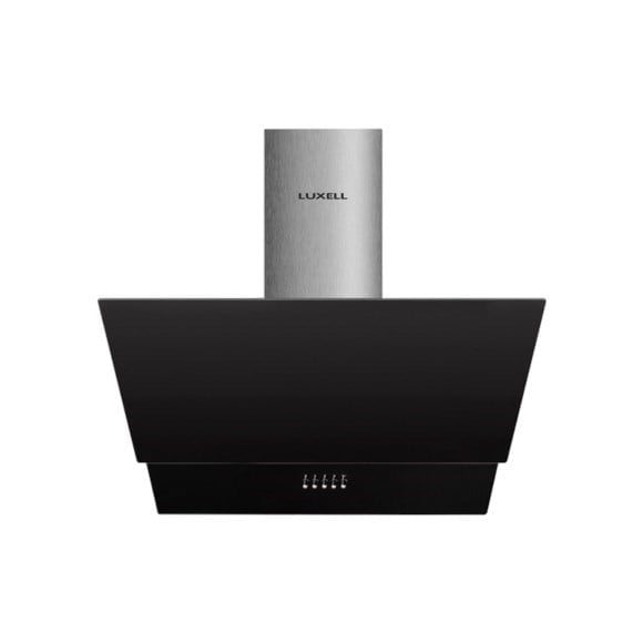 Luxell Davlumbaz Siyah Cam Inox Bacalı – DA6-832
