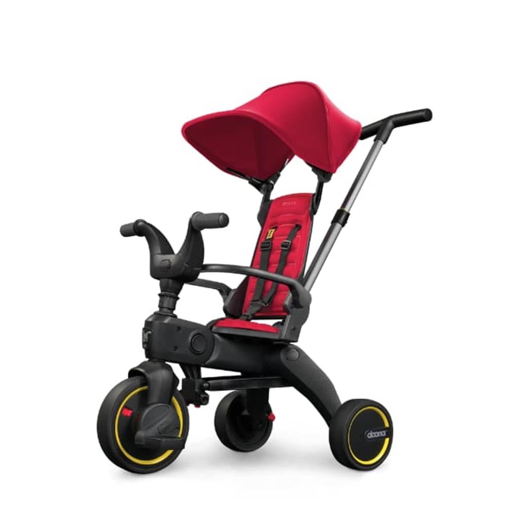 Doona Liki Trike One-Piece Foldable 3-Wheeled Baby Bike S1 - Flame Red