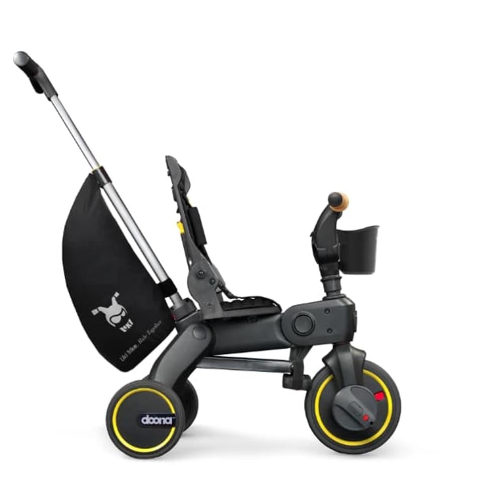【美品】LIKI trike プレミアム S5特別仕様 ブラック Doona Liki Trike One-Piece Foldable 3-Wheeled Baby Bike S5 - Nitro
