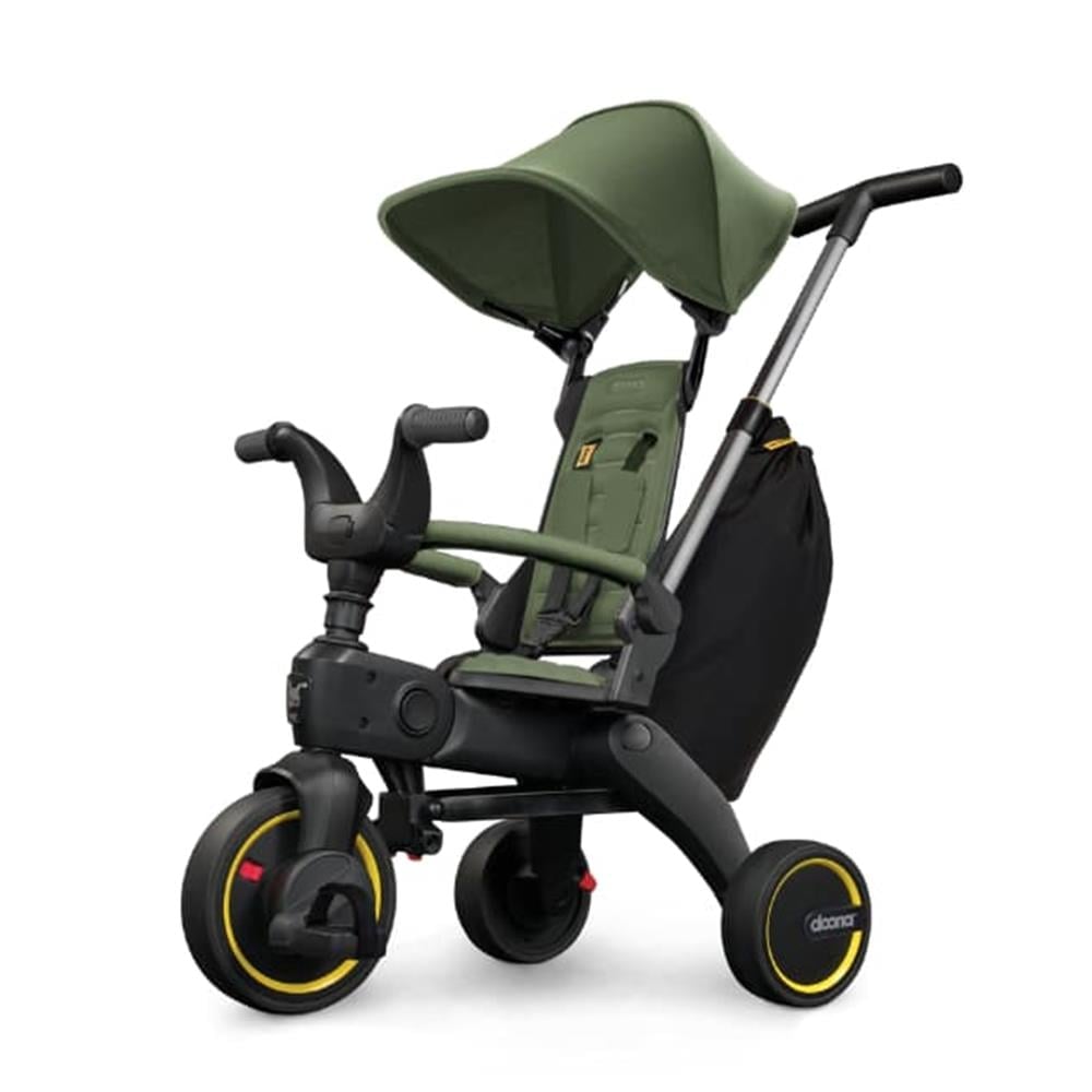 LIKI trike 折りたたみ式三輪車 オリーブグリーン Doona Liki Trike One-Piece Foldable 3-Wheeled Baby Bike S3