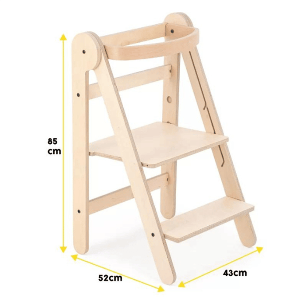 Mamatoyz Wooden Folding Learning Tower