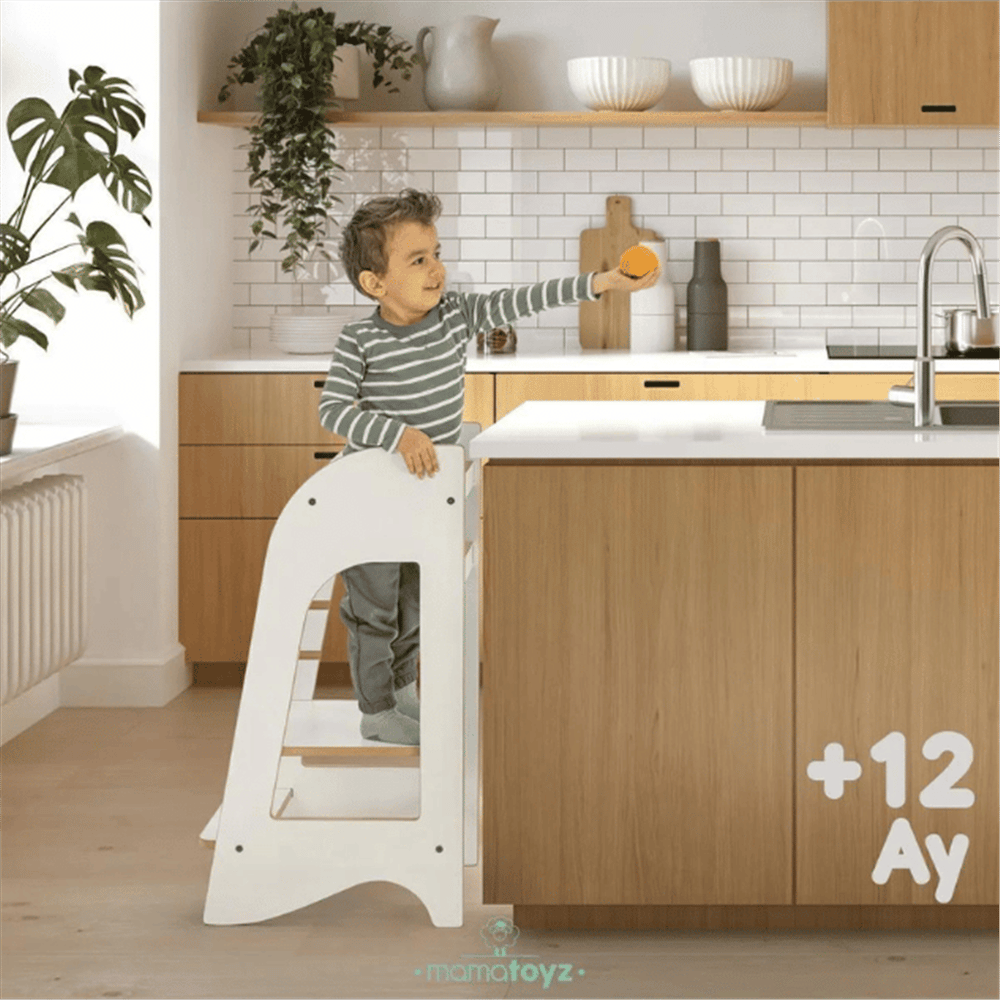 Mamatoyz Ahşap Öğrenme Kulesi Mdf | Unigo