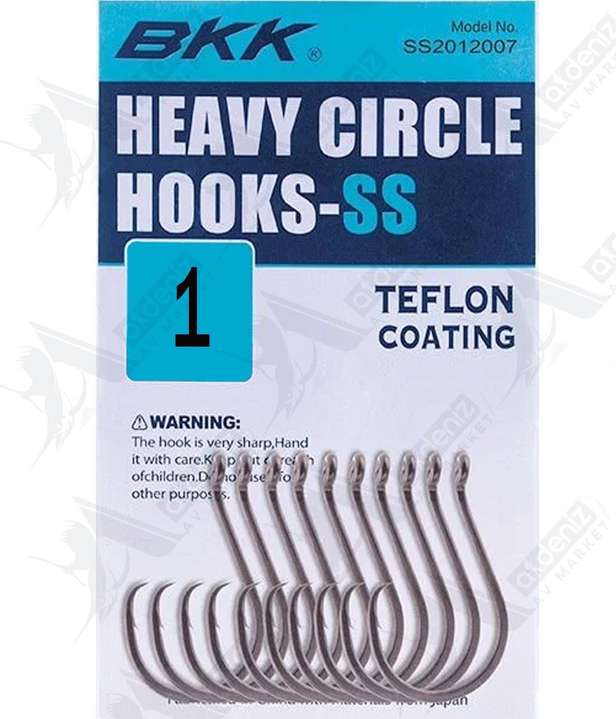 BKK SS Heavy Circle Olta BKK SS Heavy Circle Olta İğnesi 10'lu Paket No:1İğnesi 10'lu Paket No:2BKK