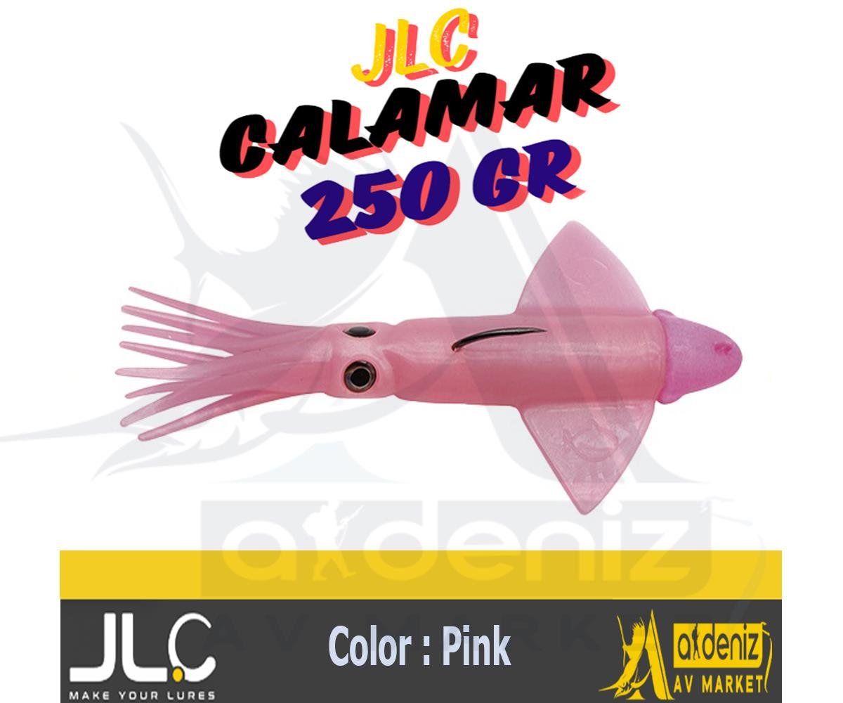 JLC Jigging A La Carta CALAMAR 250 Gr #1 Pink pembe Combo Silikon Kalamar Yem