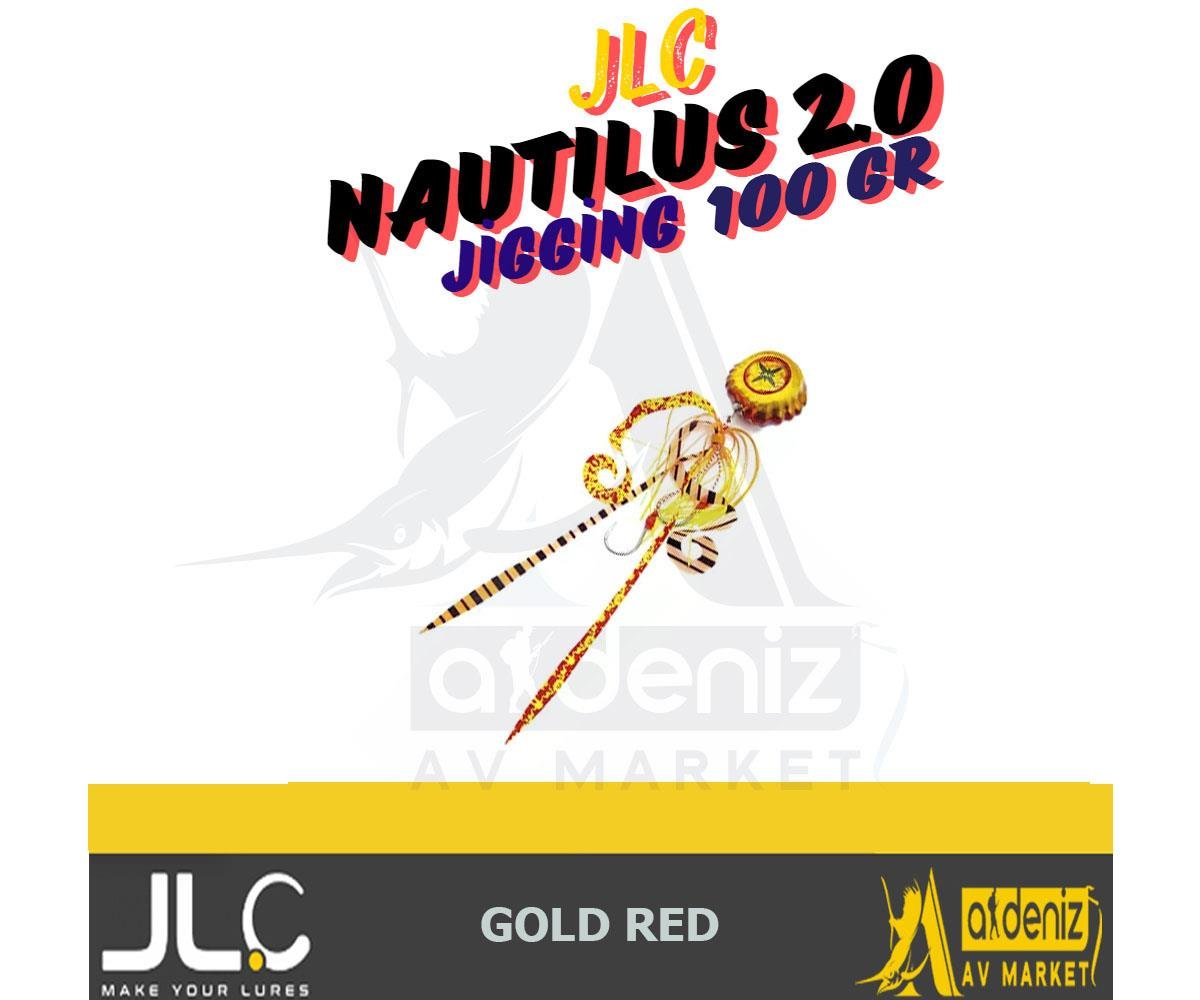 JLC Jigging A La Carta NAUTILUS 2.0 100 Gr Gold RedJLC JİGGİNG A LA CARTA