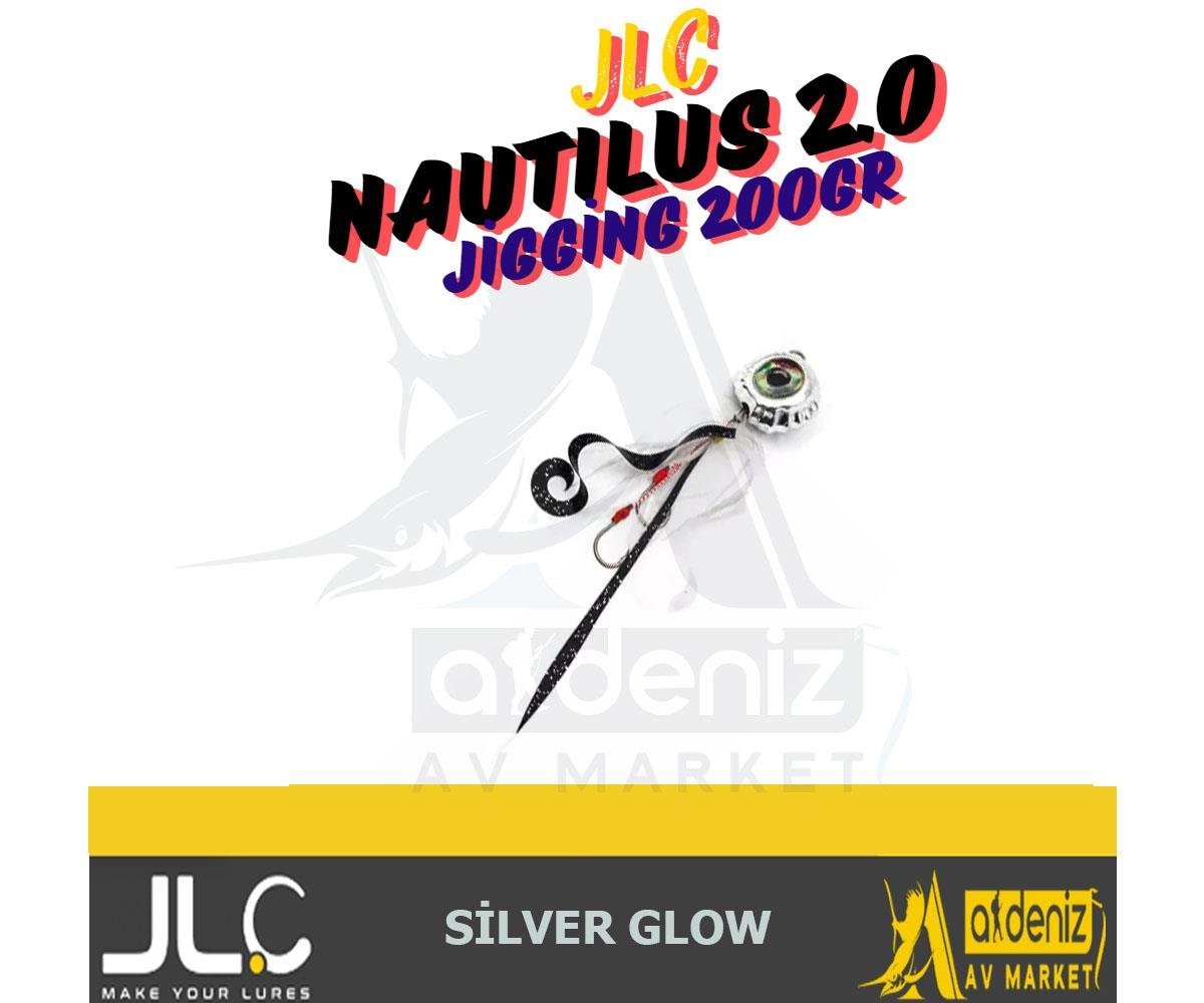 JLC Jigging A La Carta NAUTILUS 2.0 200 Gr #6 Silver GlowJLC JİGGİNG A LA CARTA