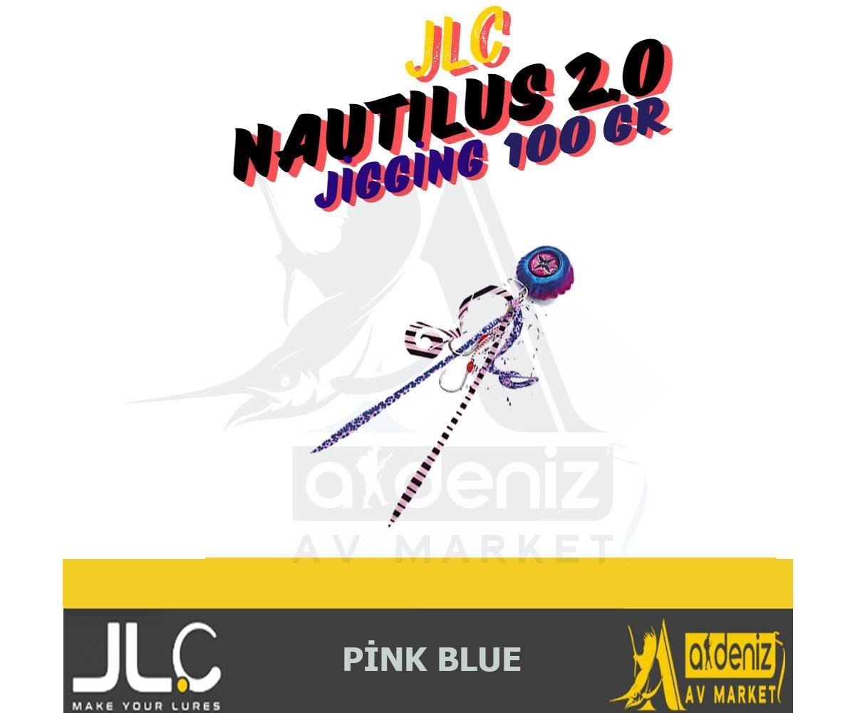 JLC Jigging A La Carta NAUTILUS 2.0 100 Gr Pink BlueJLC JİGGİNG A LA CARTA