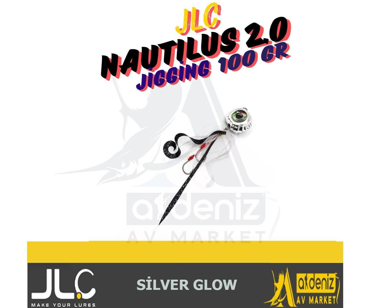 JLC Jigging A La Carta NAUTILUS 2.0 100 Gr Silver GlowJLC JİGGİNG A LA CARTA
