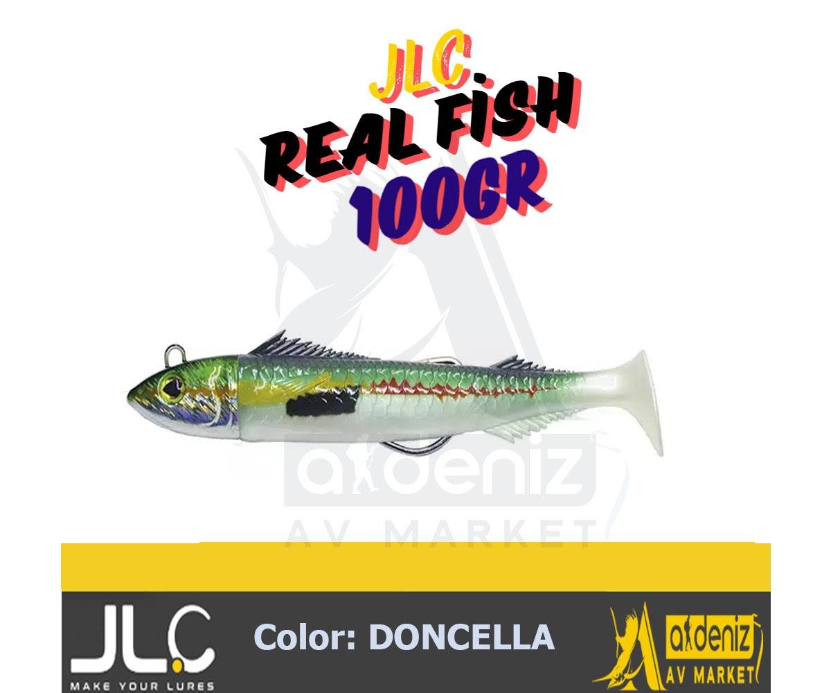 JLC Jigging A La Carta Real Fish 100 Gr #3 Doncella Combo Silikon Balık YemJLC JİGGİNG A LA CARTA
