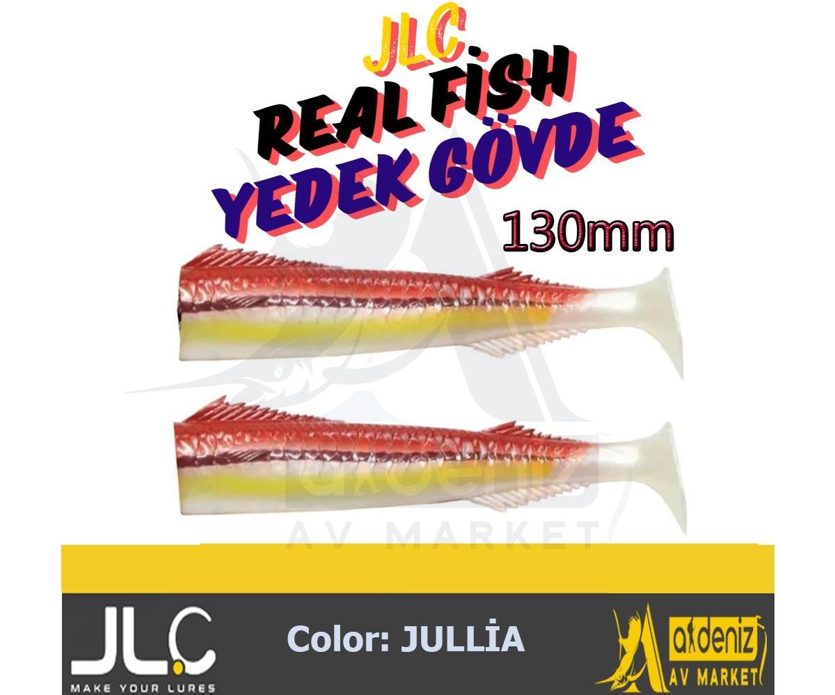 JLC Jigging A La Carta Real Fish Body Replacement 130mm #4 Julia Silikon Balık Yedek GövdeJLC JİGGİNG A LA CARTA