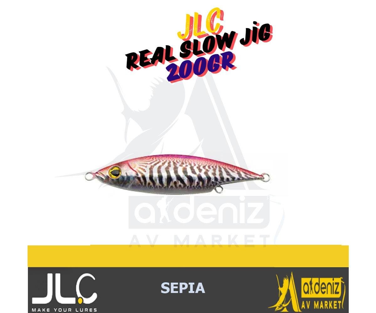 JLC Jigging A La Carta REAL SLOW JIG 200 Gr #2 SepiaJLC JİGGİNG A LA CARTA