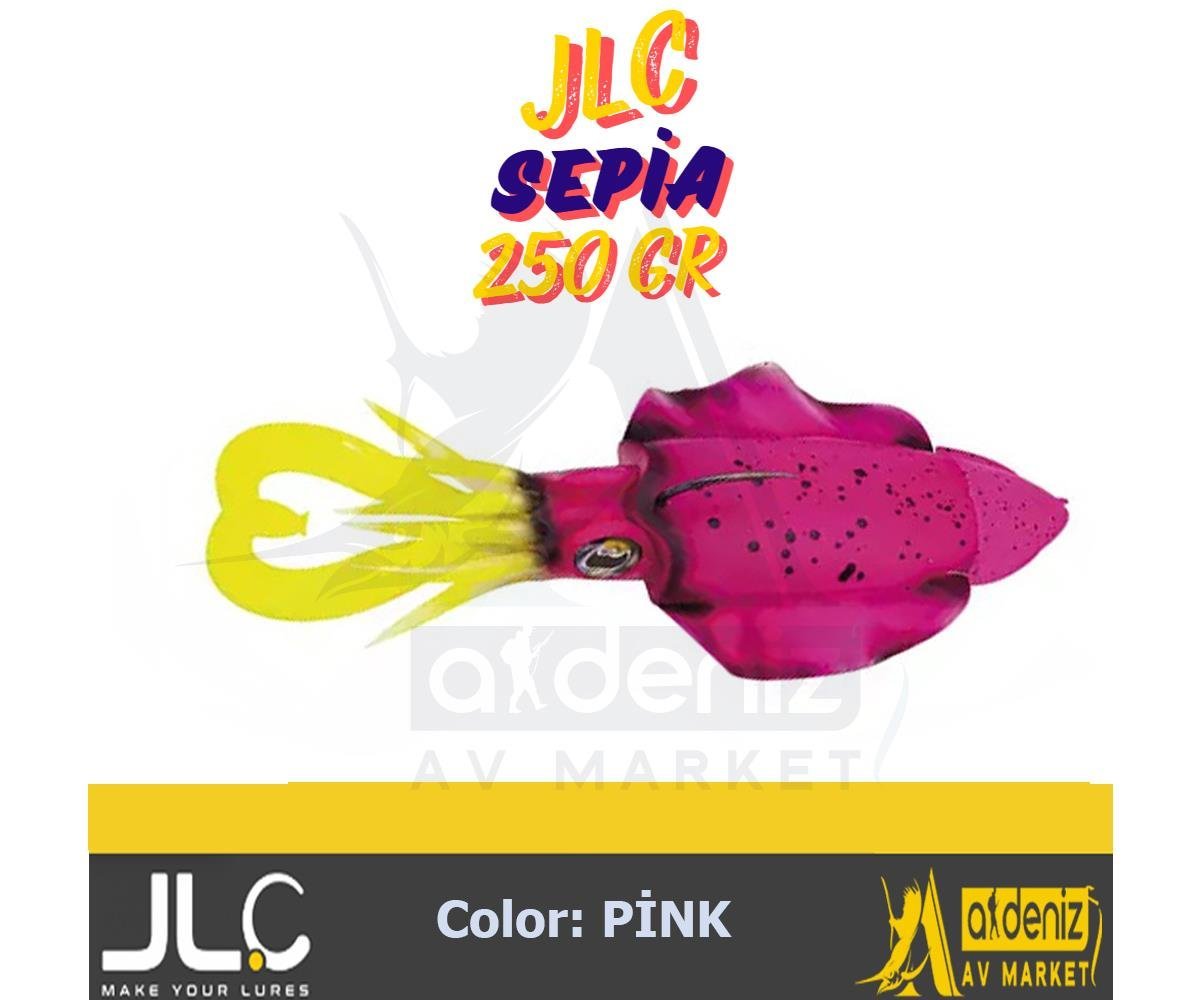 JLC Jigging A La Carta SEPİA 250 Gr #4 Pink pembe renk Combo Silikon Sübye Yem