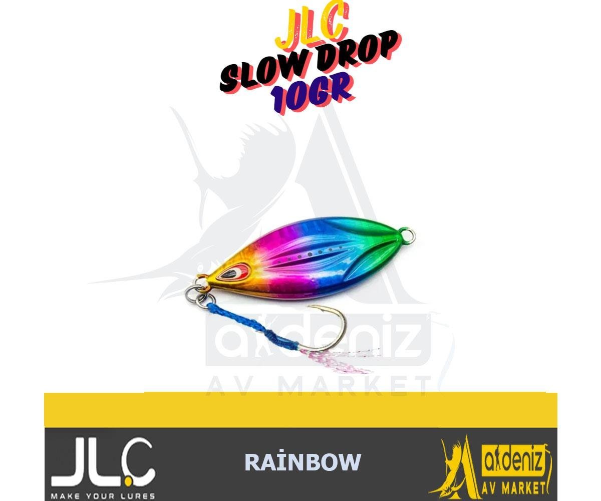 JLC Jigging A La Carta SLOW DROP MONTAJE 10 Gr #3 RainbowJLC JİGGİNG A LA CARTA