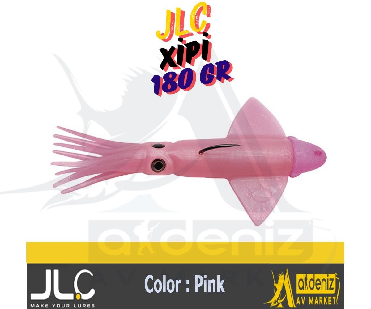 JLC Jigging A La Carta XİPİ 180 Gr #1 Pink pembe Combo Silikon Kalamar Yem