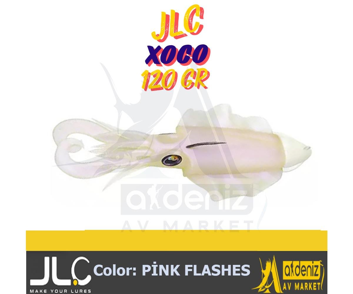JLC Jigging A La Carta XOCO 120 Gr #2 Pink Flashes beyaz renk Combo Silikon Sübye Yem