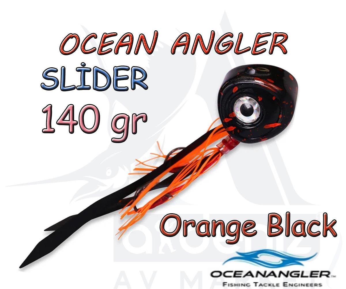 Ocean Angler Slider Kabura 140 Gr. #Orange BlackOCEAN ANGLER