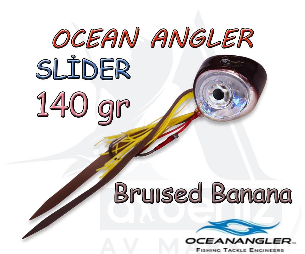 Ocean Angler Slider Kabura 140 Gr. #Bruised BananaOCEAN ANGLER