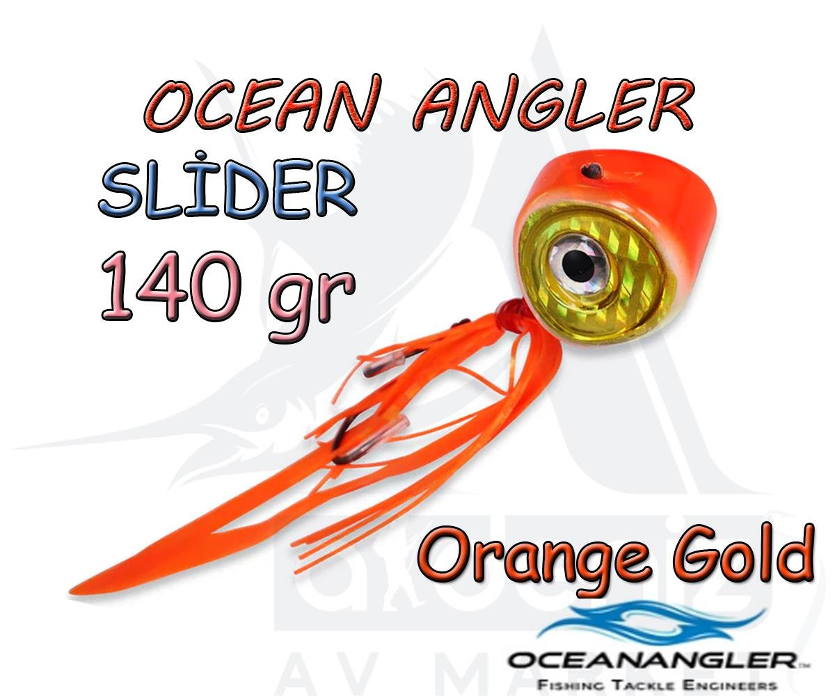 Ocean Angler Slider Kabura 140 Gr. #Orange GoldOCEAN ANGLER