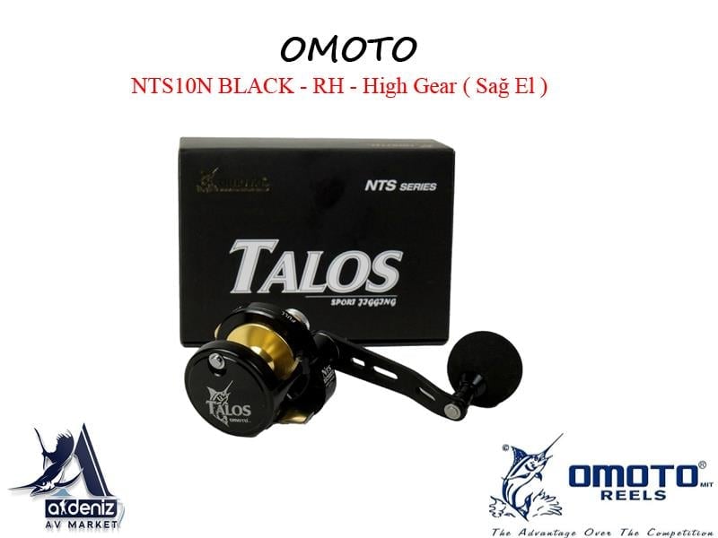 OMOTO NTS10N-RH High Gear BLACK Sağ El