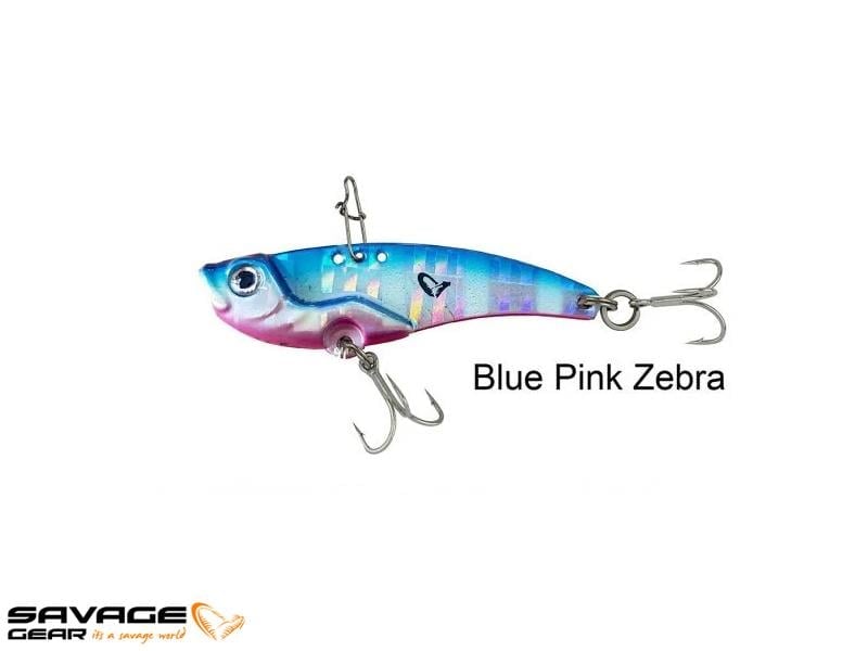 Savage gear 3D VIB Blade 3,5 cm 4gr Suni Yem #Blue Pink Zebra