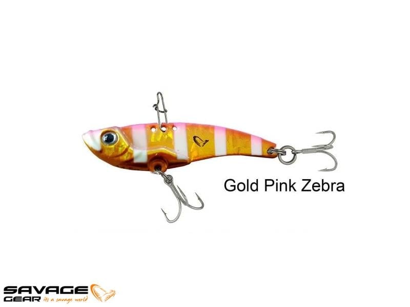 Savage gear 3D VIB Blade 5,5 cm 14,5gr Suni Yem #Gold Pink Zebra