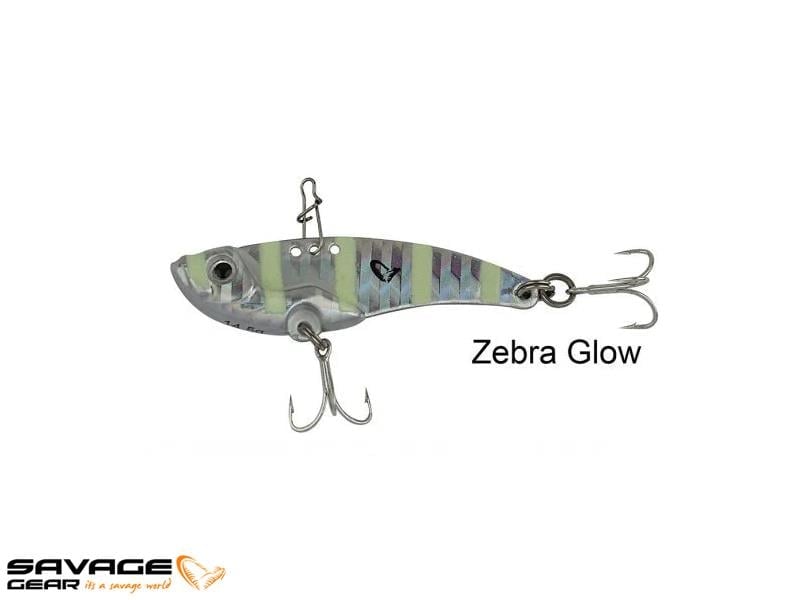 Savage gear 3D VIB Blade 5,5 cm 14,5gr Suni Yem #Glow Zebra