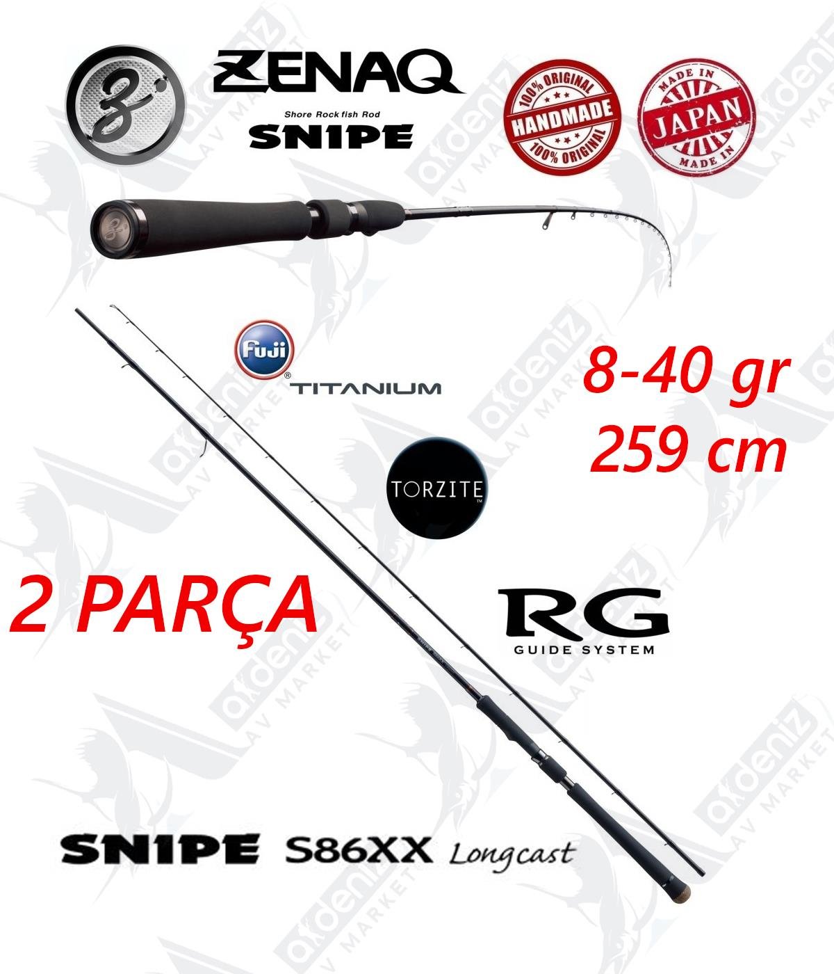 ZENAQ Official Store / SNIPE S86XX Longcast ZENAQ SNIPE S86XX