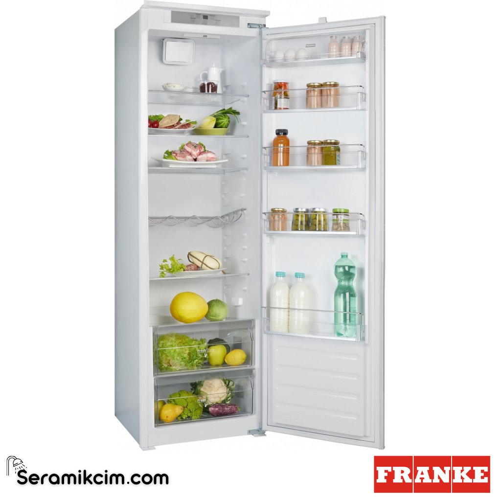 Franke FSDR 330 V NE E Fresh Zone 318lt Tek Kapaklı Ankastre Buzdolabı 118.0696.718 - 118.0696.718