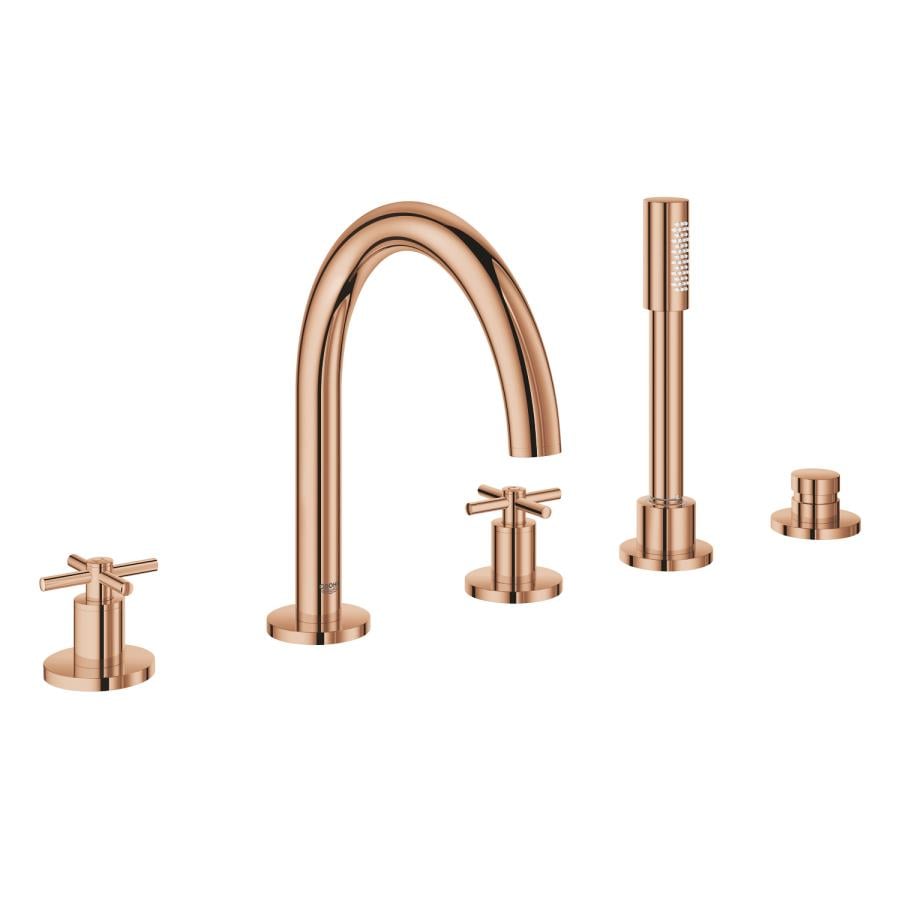 Grohe Atrio 5 delikli küvet bataryası Bakır 19923DA3 - 19923DA3