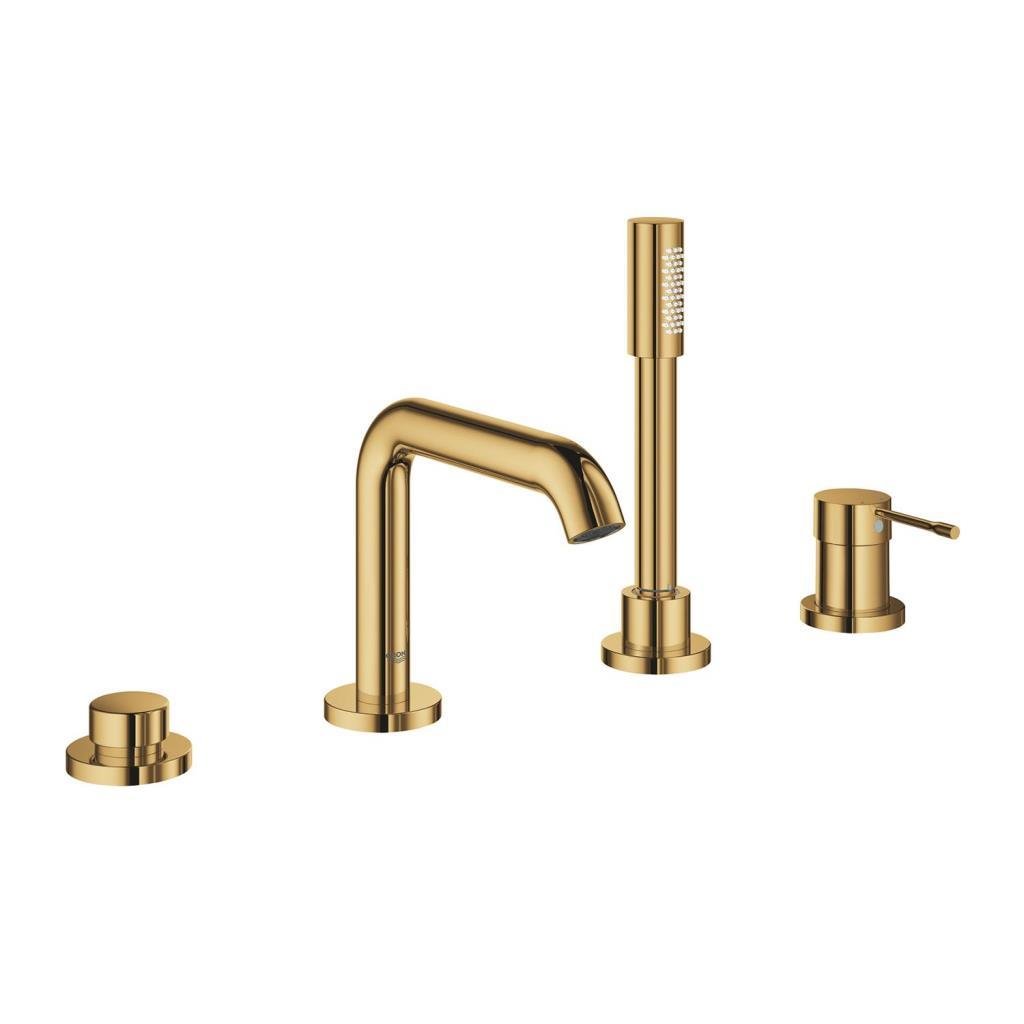 Grohe Essence 4 Delikli Küvet Bataryası (Sıva Üstü Grubu), Altın - 19578GL1 - 19578GL1