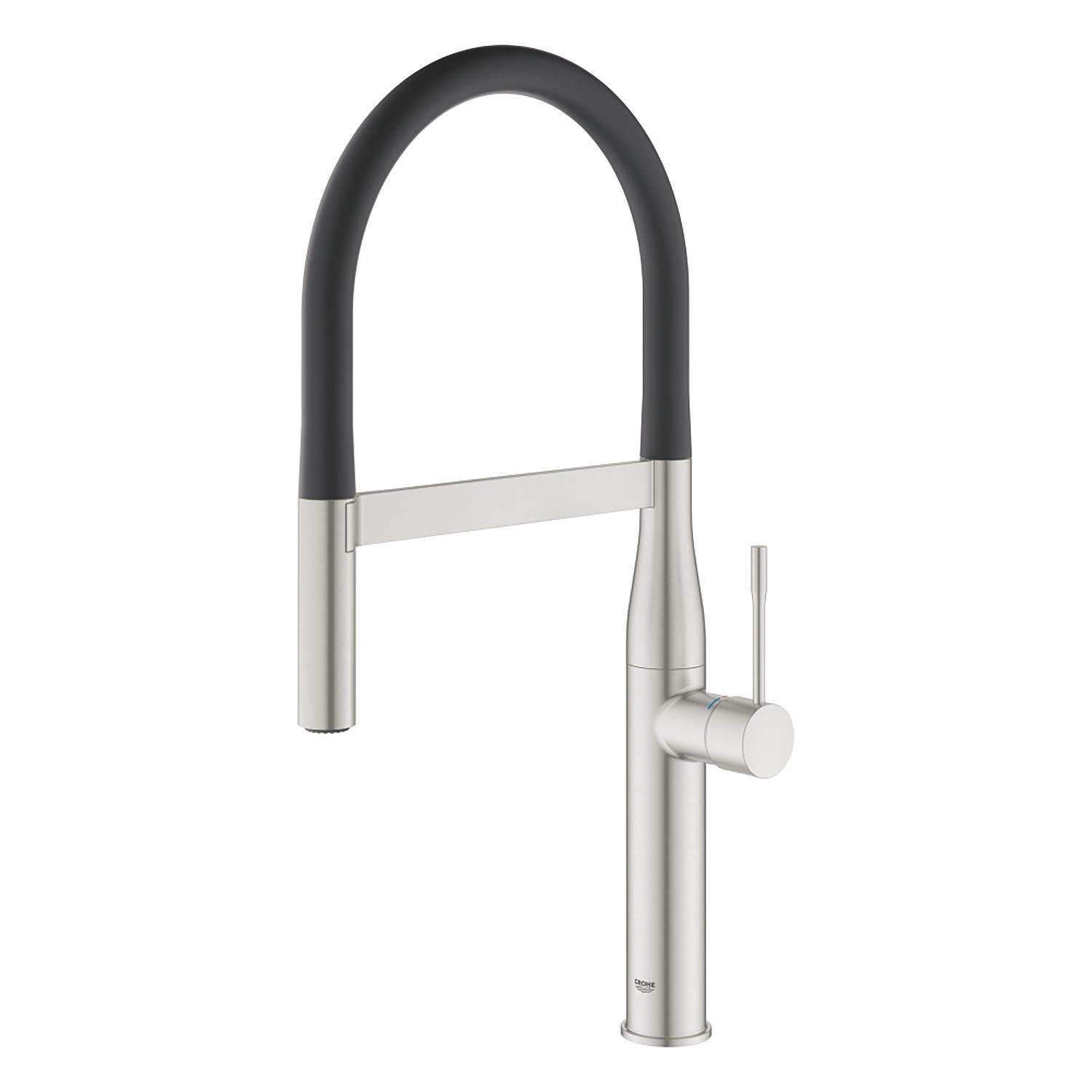 Grohe Essence New Eviye Bataryası, Paslanmaz Çelik